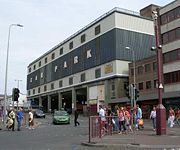 Blackpool's Talbot Road bus station and multi-storey car park.