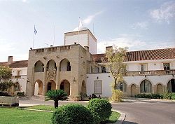 The Presidential Palace (Residence) in Nicosia.