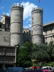 Medieval gates of Genoa is a rare survival of the city's golden age and its best known landmark.