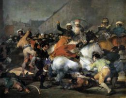 "The Second of May, 1808: The Charge of the Mamelukes", by Francisco Goya, 1814.