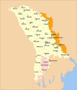 Administrative divisions of Moldova