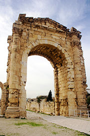 The Triumphal Arch in Tyre.