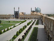 Imam Mosque, formerly Shah Mosque along Naghsh-i Jahan Square in Isfahan, Iran