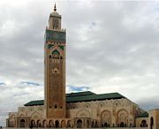 The Hassan II Mosque in Casablanca is one of two mosques in Morocco open to non-Muslims.