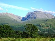 Ben Nevis, in the Grampian Mountains, is the highest point in the British Isles