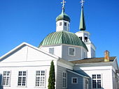 Russian Orthodox church in present-day Sitka.