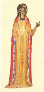 A medieval depiction of Comtessa de Diá