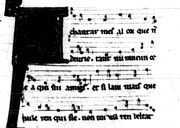 "A chantar" by Comtessa de Día (first page; see also second page)