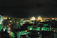 Night view from Tunis