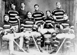 Ottawa Hockey Club "Silver Seven", the Champion of the Stanley Cup in 1905