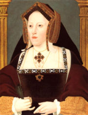 Catherine of Aragon, first wife of Henry VIII.