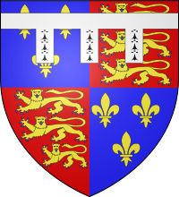 Henry's shield as Duke of York