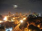 Asunción at night