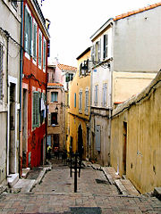 A street in the Panier