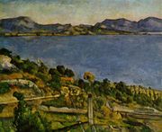 Paul Cézanne: The bay of Marseille from l'Estaque.