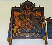 The royal arms of Queen Anne