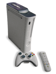 The Xbox 360, Microsoft's second system in the gaming console market.
