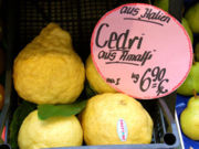 Citrons for sale in Germany.