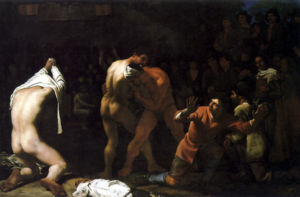 Michiel Sweerts, Wrestling Match, 1649.