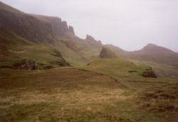 The Quirang, Trotternish peninsula, on the Island of Skye
