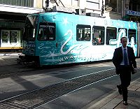 The Geneva tram