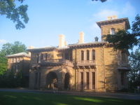 Prospect House, located in the center of Princeton's campus, was Wilson's residence during his term as president of the university.