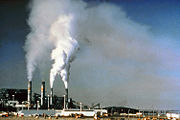 Before desulfurization filters were installed, the emissions from this power plant in New Mexico contained excessive amounts of sulfur dioxide.