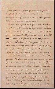 The Hay Copy, with Lincoln's handwritten corrections