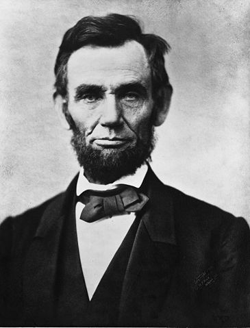 Image:Abraham Lincoln head on shoulders photo portrait.jpg