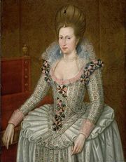 Anne of Denmark, by John de Critz, c. 1605.