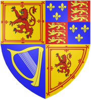 Scottish quarterings of the Royal arms of James VI & I, post 1603