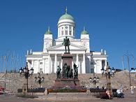The Helsinki Cathedral is probably the most prominent building and symbol of the city.