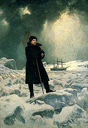 An 1886 painting of Adolf Erik Nordenskiöld during his exploration of the Arctic regions, by Georg von Rosen
