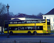 double-decker bus of the Berliner Verkehrsbetriebe (Type MAN A 39 since 2005)