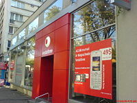 Vodafone in Iaşi, Romania.