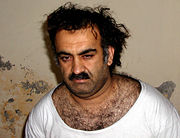 Khalid Sheikh Mohammed after his capture in Pakistan
