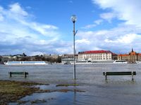 Bratislava doesn't usually experience major floods, but the Danube sometimes overflows its right bank.