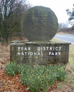 none Peak District entrance stone on Hathersage Road, Sheffield