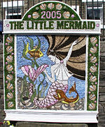 Well dressing at Hayfield.