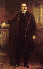 Chester A. Arthur official White House portrait