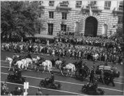 Roosevelt's funeral procession