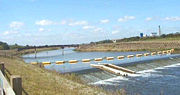 The Jubilee River at Slough Weir