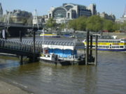 One of the many piers for joining sightseeing boat trips.