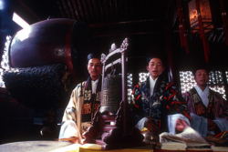 Taoist priests at Beijing's White Cloud Monastery