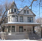 Hemingway's birthplace in Oak Park. Photographed in 2008.