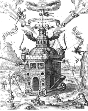 "The Temple of the Rose Cross," Teophilus Schweighardt Constantiens, 1618.