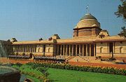 Rashtrapati Bhavan is home to the President of India