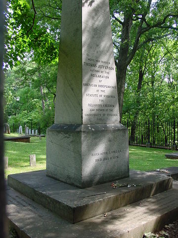 Image:Thomas Jefferson's Grave Site.jpg