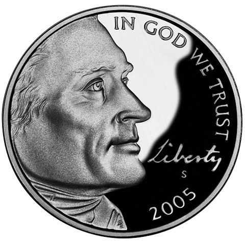 Image:United States nickel, obverse, 2005.jpg