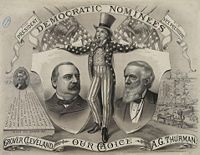 Cleveland-Thurman campaign poster